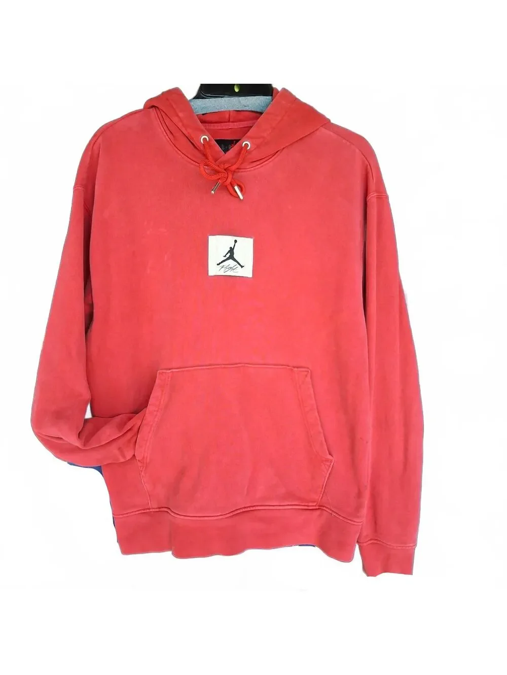 Jordan Flight Hoodie Sweatshirt M Indie sleaze grunge vintage washed fade skate
